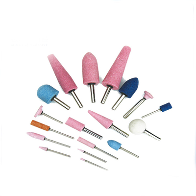 Mounted Point Pink Fused Aluminium Oxide For Metal Polishing