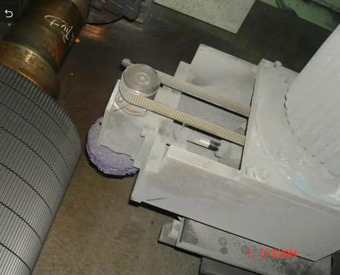 Non Woven Wire Nylon Scotch Brite Corrugated Roller Grinding Polishing Wheel Grinding Disc